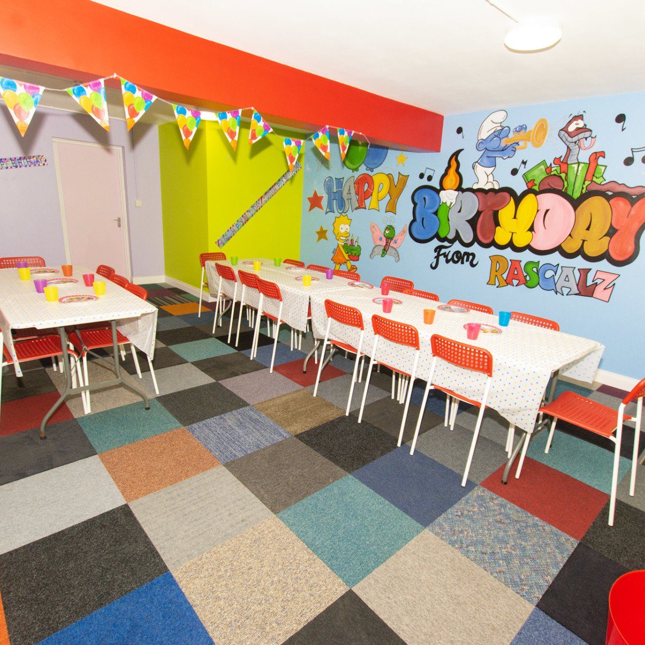 Rascals Party Area